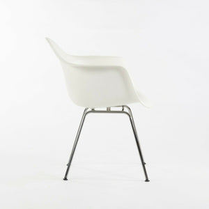 SOLD 2012 Herman Miller Eames White Molded Plastic Arm Shell Side Dining Chair DAX