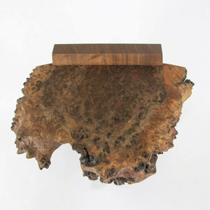 SOLD Mira Nakashima George Nakashima Woodworker Claro Walnut Burl Kevin End Table