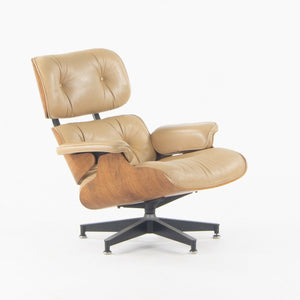 SOLD 1970s Herman Miller Eames Lounge Chair and Ottoman 670 671 Rosewood Tan Leather