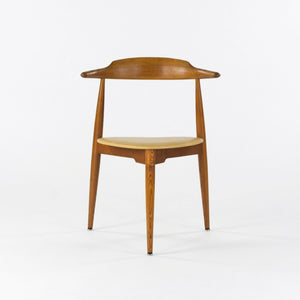 SOLD 1950s Hans Wegner Stacking Heart FH4103 Oak Dining Chairs by Fritz Hansen of Denmark