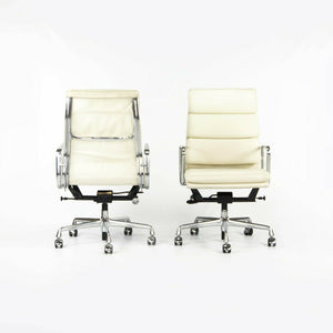 SOLD 2011 Herman Miller Eames Aluminum Group Executive Soft Pad Desk Chair Ivory 12+