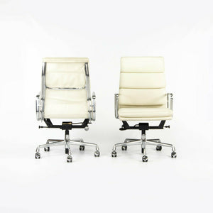 SOLD 2011 Herman Miller Eames Aluminum Group Executive Soft Pad Desk Chair Ivory 12+