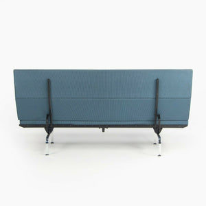 2006 Herman Miller by Ray and Charles Eames Sofa Compact Blue Fabric Upholstery