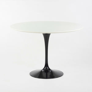 SOLD 2015 Eero Saarinen for Knoll Studio Tulip 42 inch White Laminate Dining Table