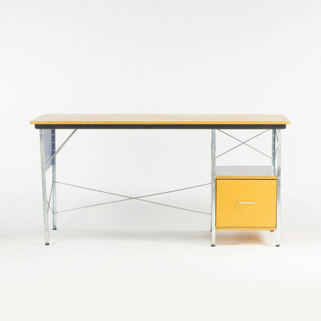 SOLD Charles & Ray Eames for Herman Miller 2000s EDU Desk Multi Color w/ Wood Top