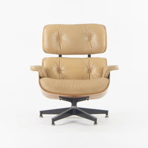 SOLD 1970s Herman Miller Eames Lounge Chair and Ottoman 670 671 Rosewood Tan Leather