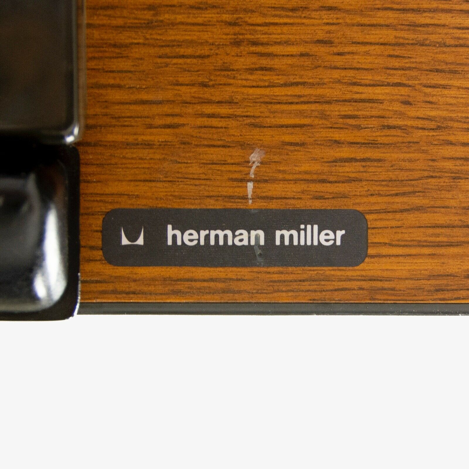 SOLD 1970s George Nelson for Herman Miller Action Office Roll Top Desk w/ Dark Oak
