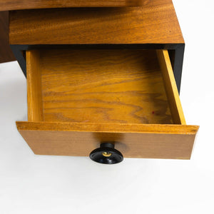 SOLD 1940s Gilbert Rohde for Herman Miller Double Pedestal Vanity / Desk Refinished