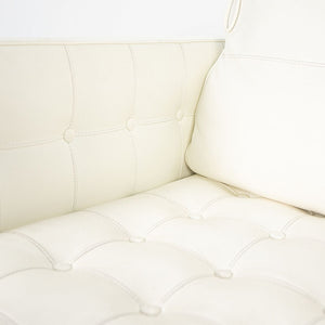 SOLD 2010s PRIVÉ Lounge Chair by Philippe Starck for Cassina in White Leather 2x Available