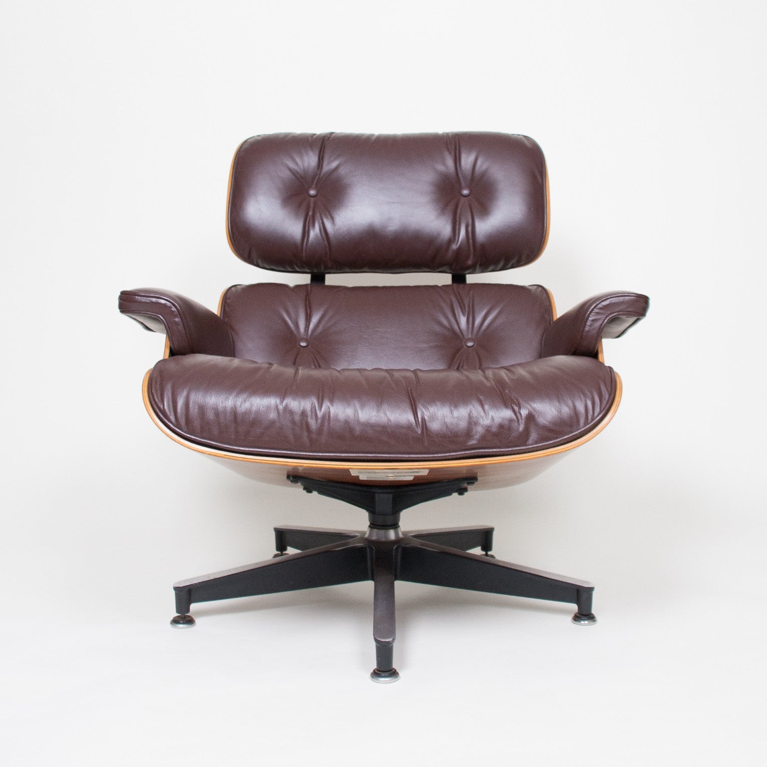 SOLD 1970's Herman Miller Eames Lounge Chair & Ottoman Rosewood 670 671