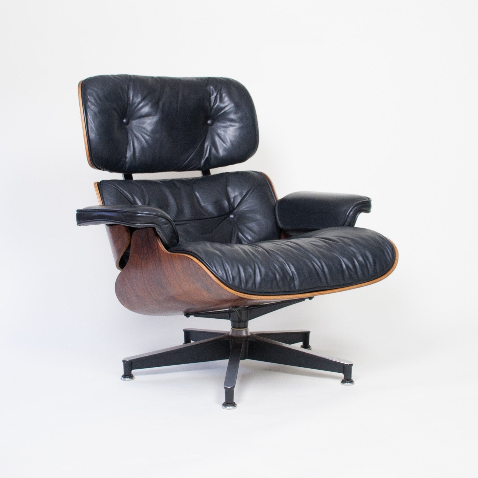 SOLD 1960's Herman Miller Eames Lounge Chair & Ottoman Rosewood 670 671