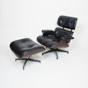 SOLD 1971 Herman Miller Eames Lounge Chair & Ottoman Rosewood 670 671