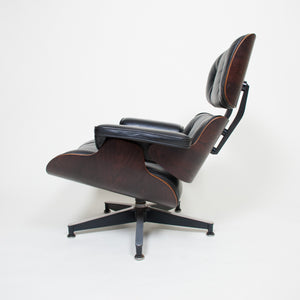 SOLD 1971 Herman Miller Eames Lounge Chair & Ottoman Rosewood 670 671