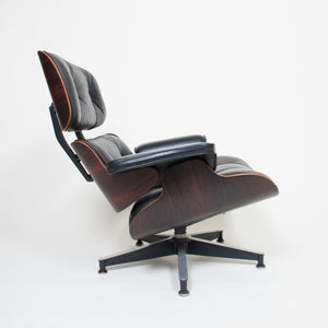 SOLD 1970's Herman Miller Eames Lounge Chair & Ottoman Rosewood 670 671