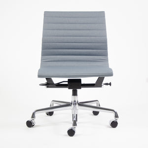 SOLD Pneumatic Eames Herman Miller Low Back Aluminum Group Chair