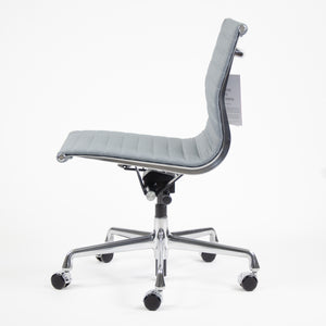 SOLD Pneumatic Eames Herman Miller Low Back Aluminum Group Chair