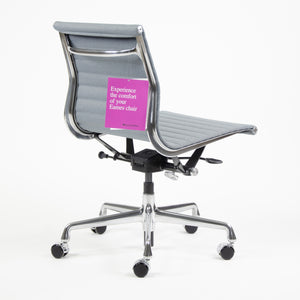 SOLD Pneumatic Eames Herman Miller Low Back Aluminum Group Chair