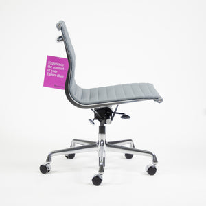 SOLD Pneumatic Eames Herman Miller Low Back Aluminum Group Chair