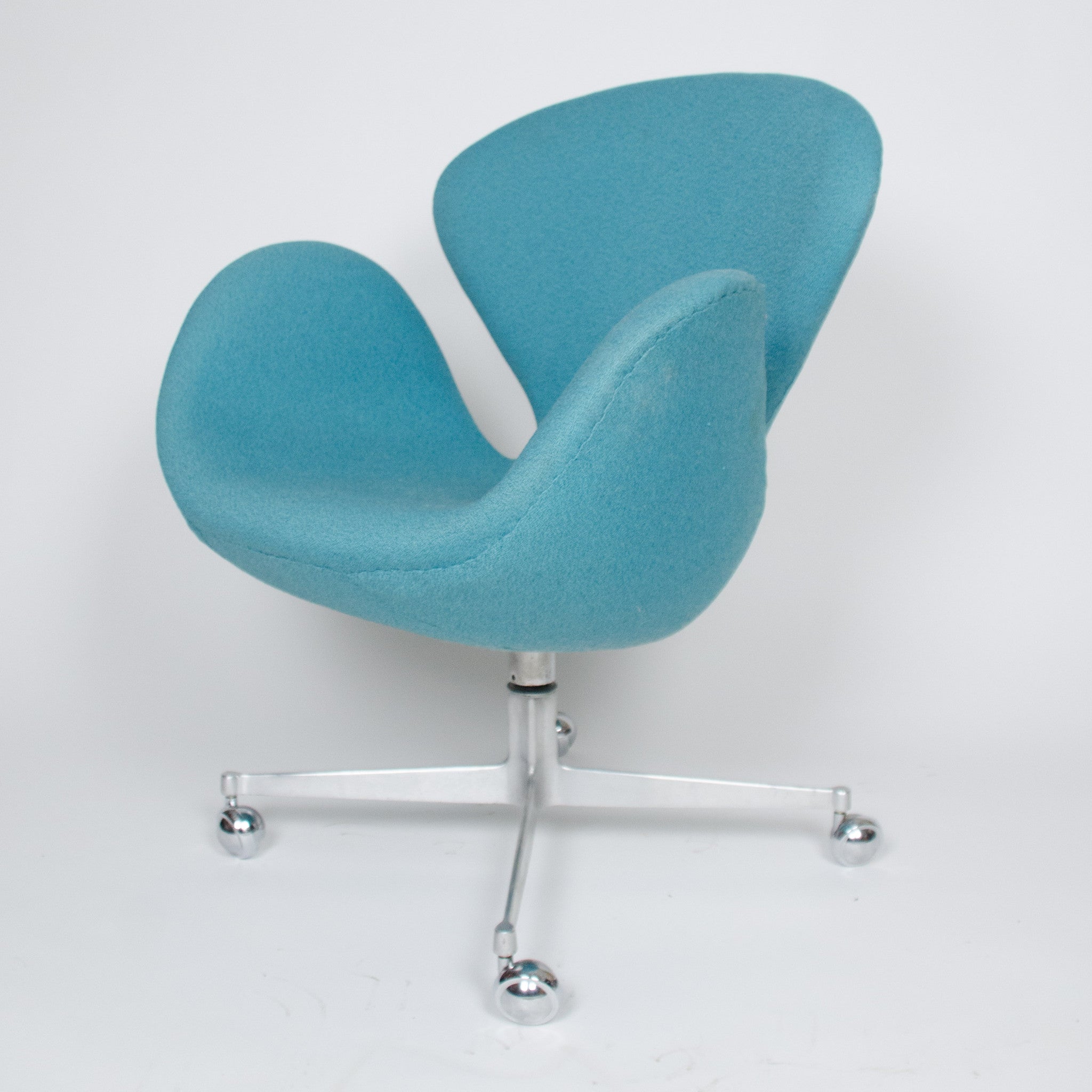 SOLD Arne Jacobsen for Fritz Hansen Denmark Swan Rolling Desk Chair