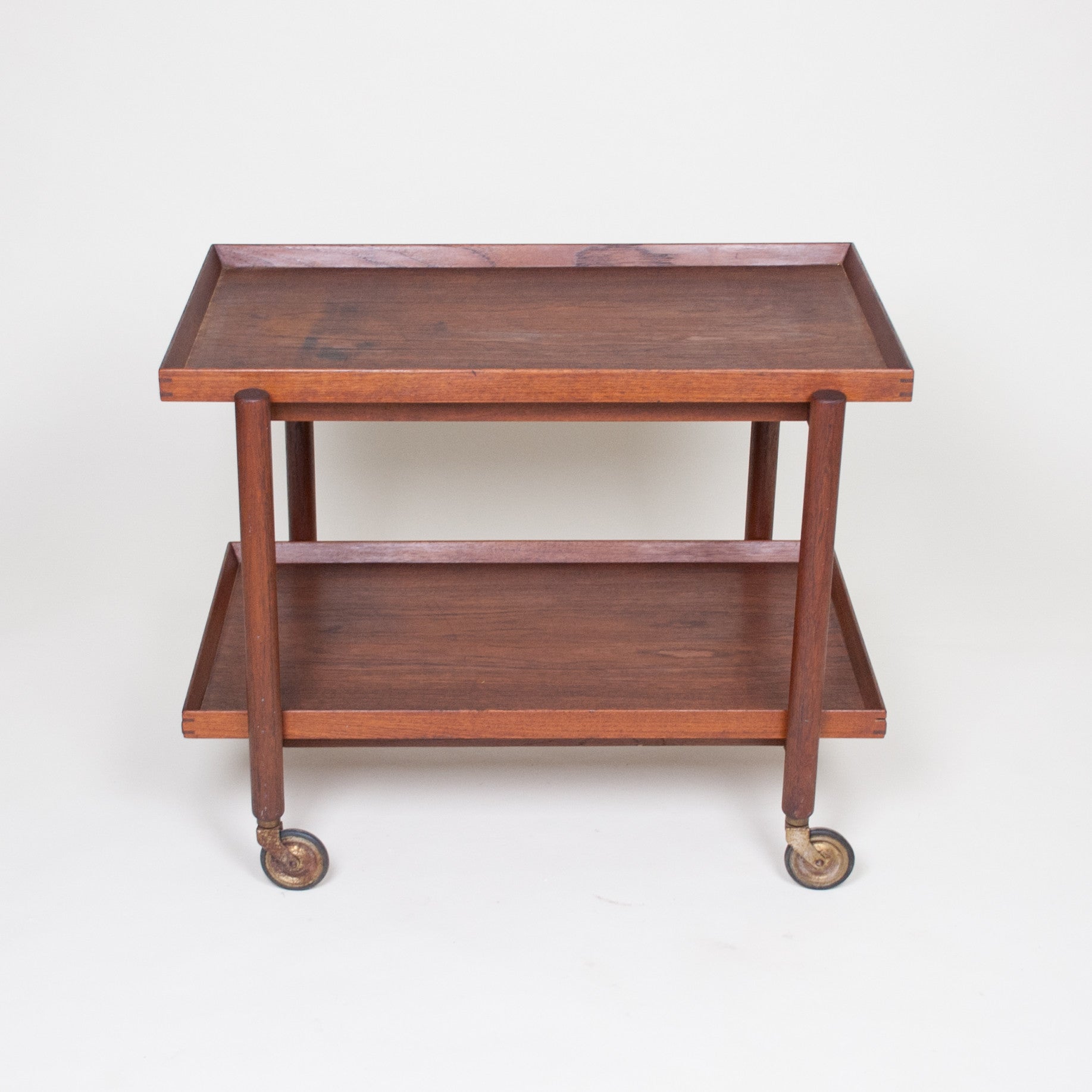 SOLD Bar Cart By Poul Hundevad Teak Danish Modern