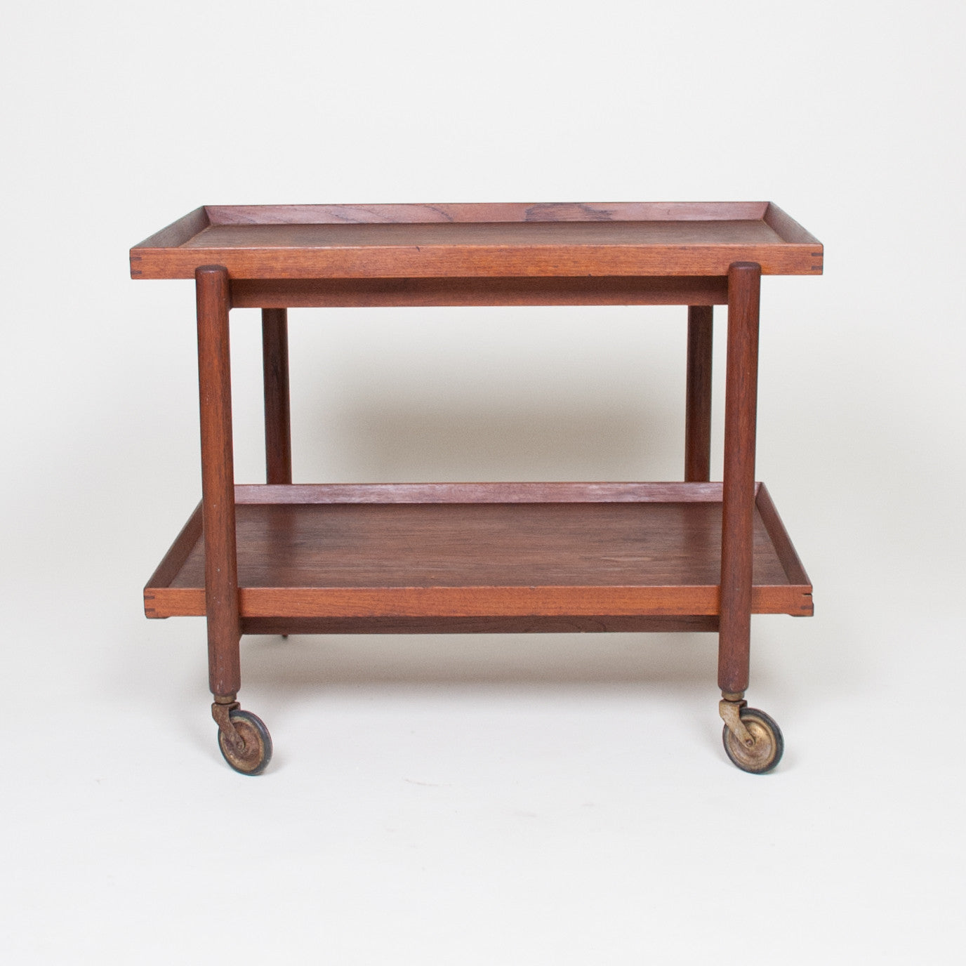 SOLD Bar Cart By Poul Hundevad Teak Danish Modern