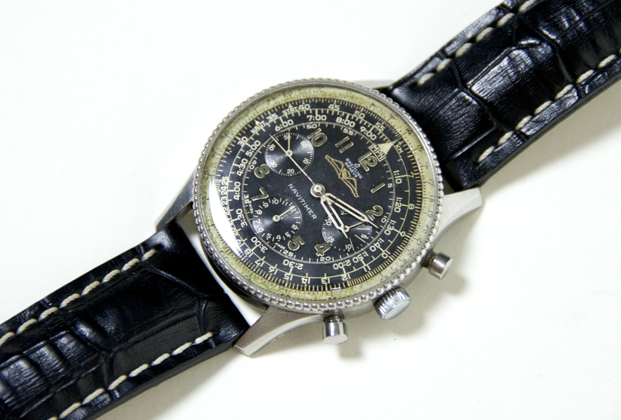 SOLD Breitling Navitimer 806 AOPA Steel Vintage 1960 1953 Wristwatch Rare 8----- #