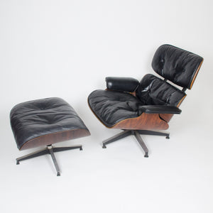 SOLD Holy Grail 1956 Herman Miller Eames Lounge Chair With Swivel Ottoman