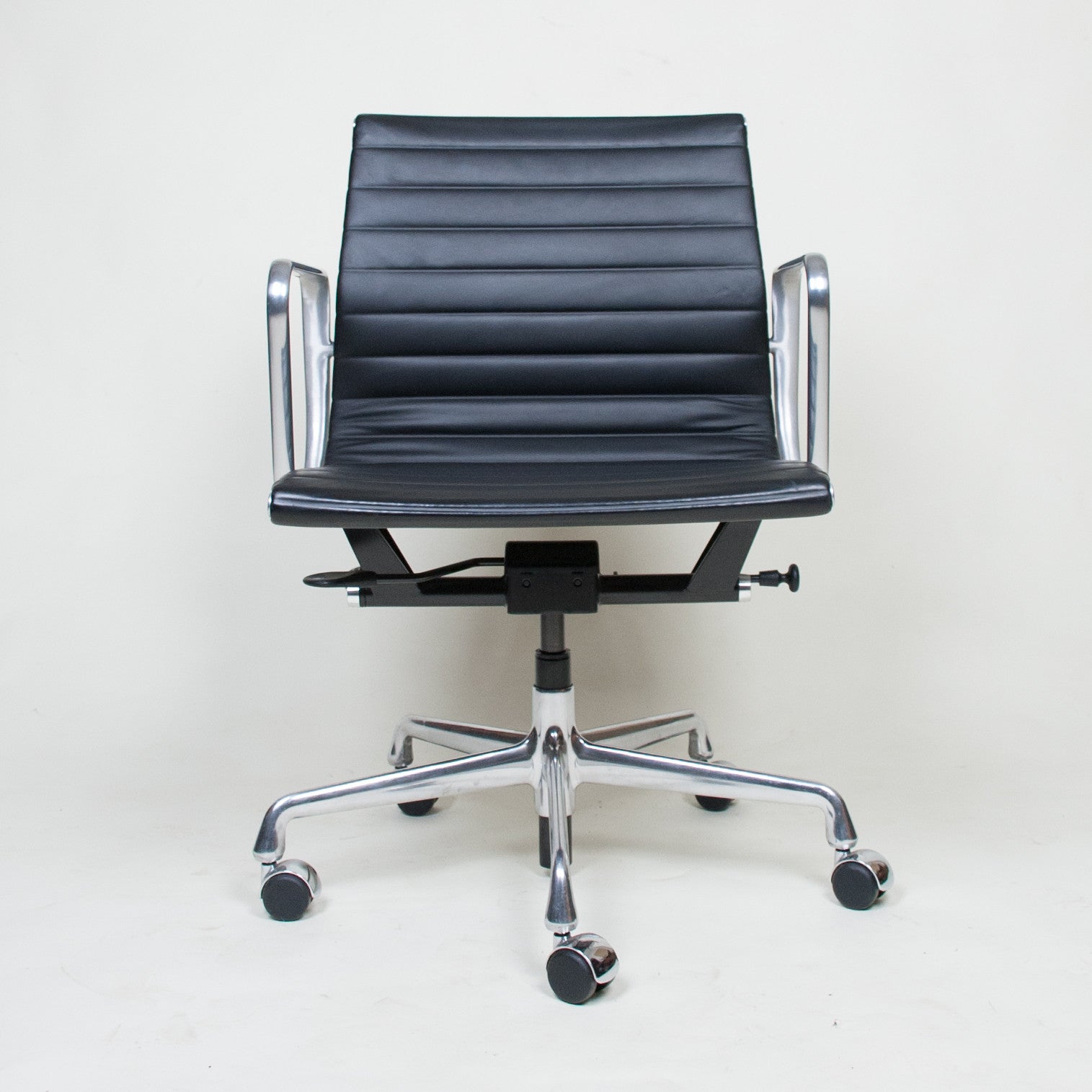 SOLD Eames Herman Miller Low Back Aluminum Group Chairs 2 Available