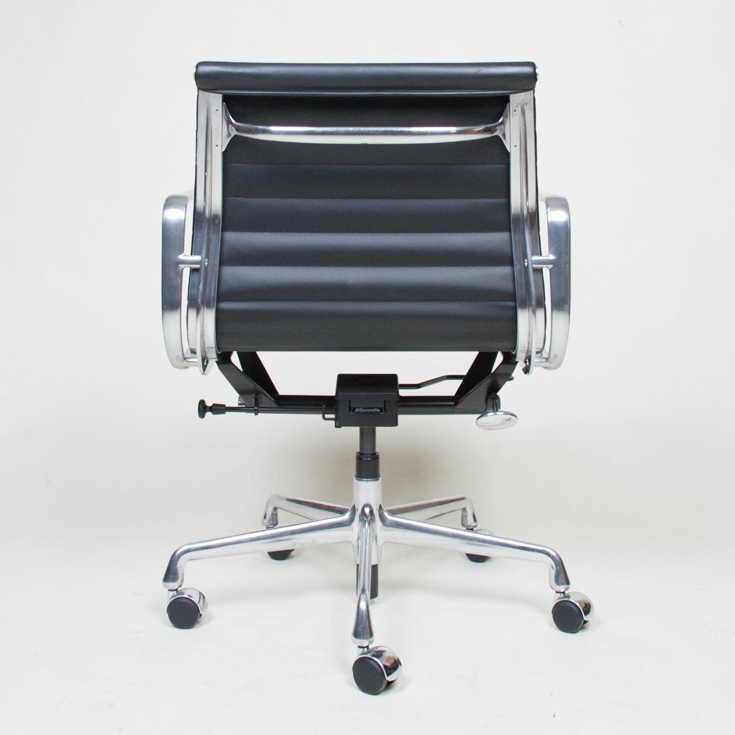 SOLD Eames Herman Miller Low Back Aluminum Group Chairs 2 Available