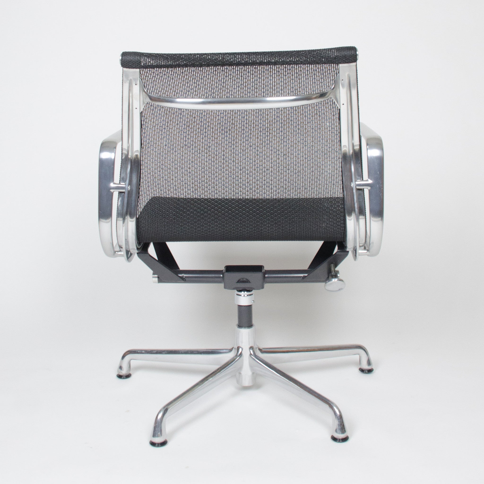 SOLD Eames Herman Miller 2009 Aluminum Group Desk Chairs in Mesh (1 Avail)