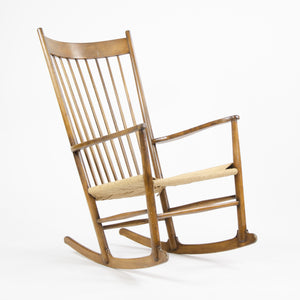 SOLD Hans Wegner J16 Rocking Chair Mobler FDB Denmark Kvist 1960's