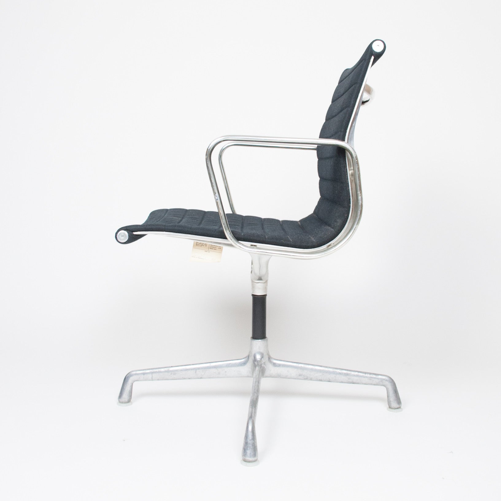 SOLD Herman Miller Black Fabric Low Back Executive Aluminum Group Desk Chair