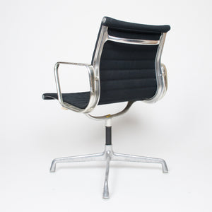 SOLD Herman Miller Black Fabric Low Back Executive Aluminum Group Desk Chair