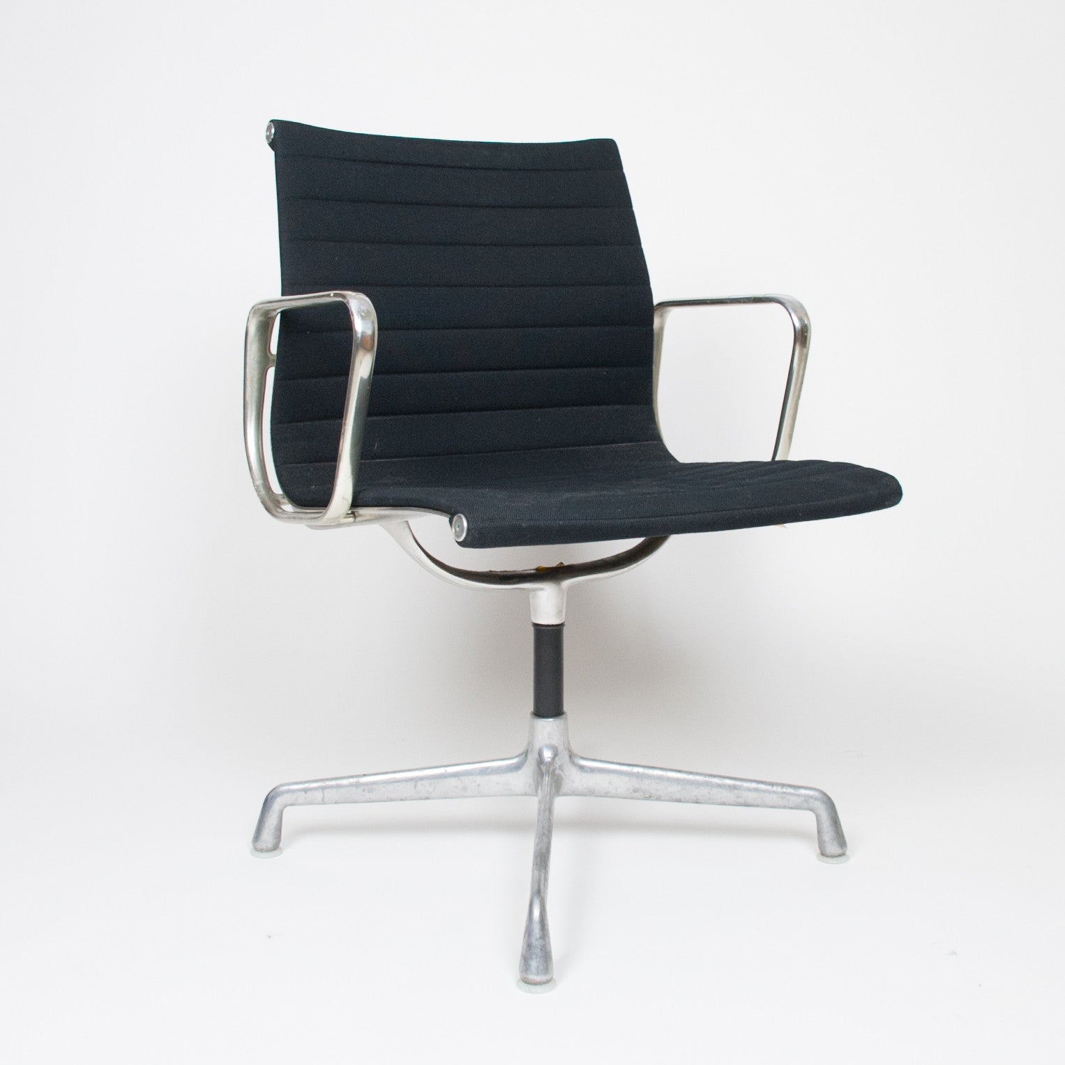 SOLD Herman Miller Black Fabric Low Back Executive Aluminum Group Desk Chair