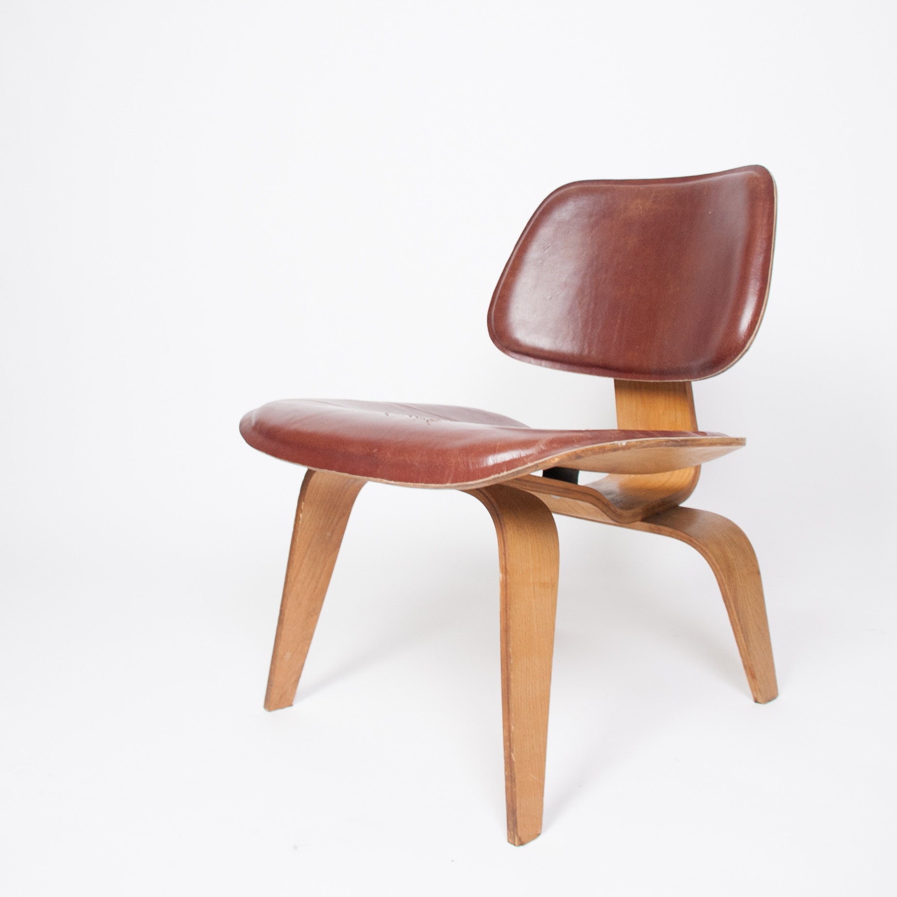 SOLD Eames Evans Herman Miller 1947 LCW Plywood Lounge Chair 