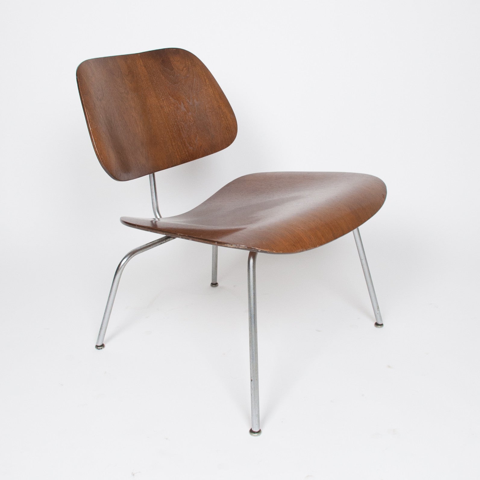 SOLD Eames Evans Herman Miller 1950 Walnut LCM Lounge Chair