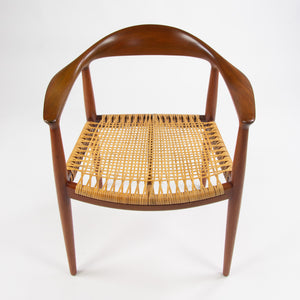 SOLD Hans Wegner Johannes Hansen Denmark The Chair Arm Chair Teak