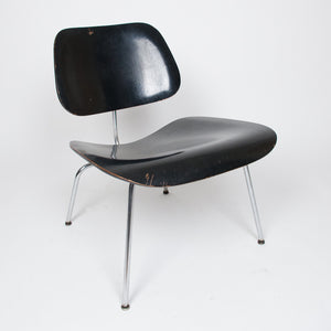 SOLD Eames Evans Herman Miller 1948 Black LCM Lounge Chair