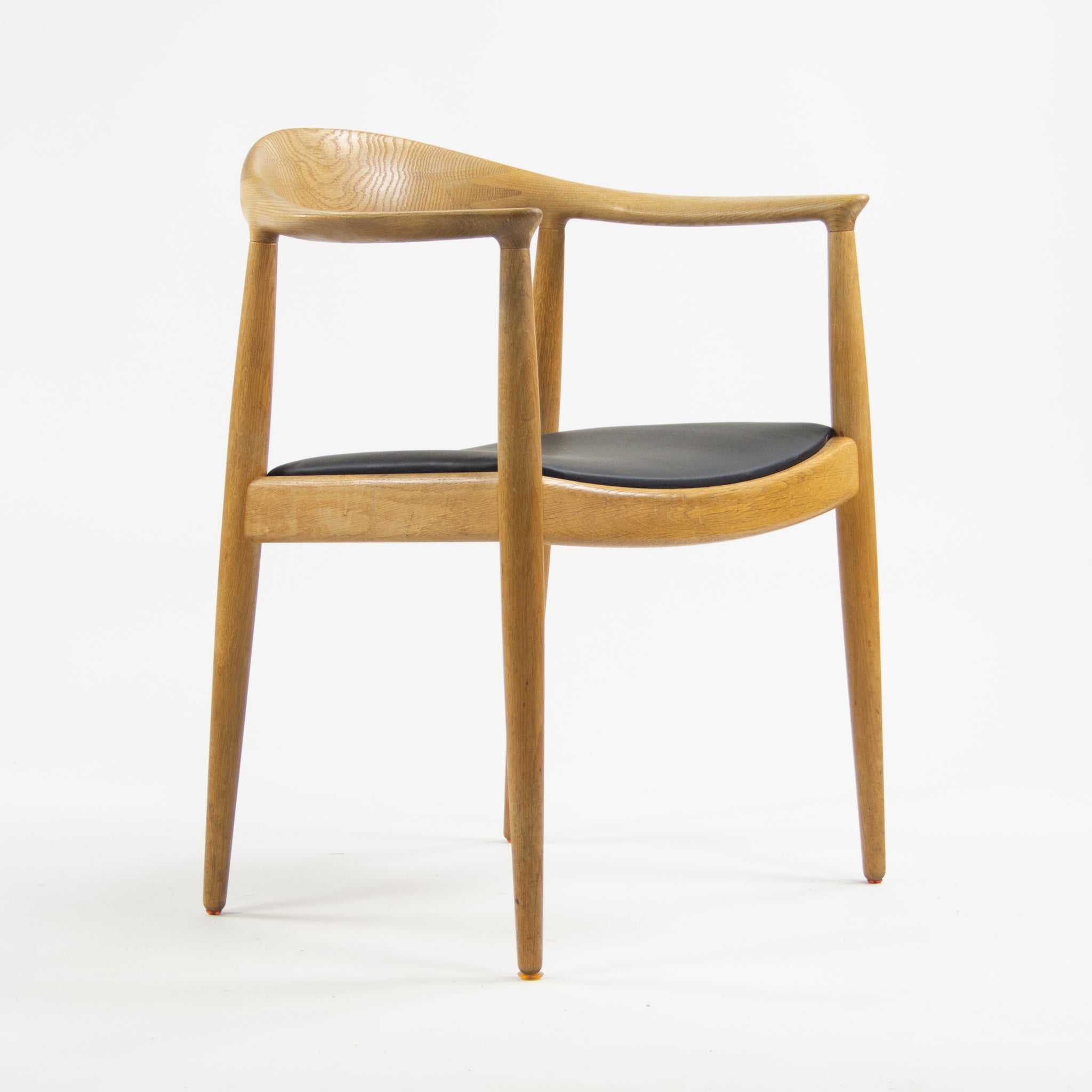 SOLD Hans Wegner Johannes Hansen Denmark The Chair Arm Chair Oak