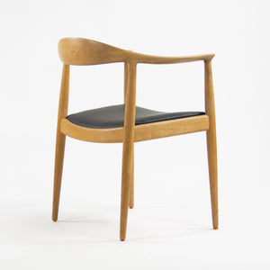 SOLD Hans Wegner Johannes Hansen Denmark The Chair Arm Chair Oak