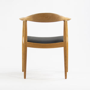 SOLD Hans Wegner Johannes Hansen Denmark The Chair Arm Chair Oak