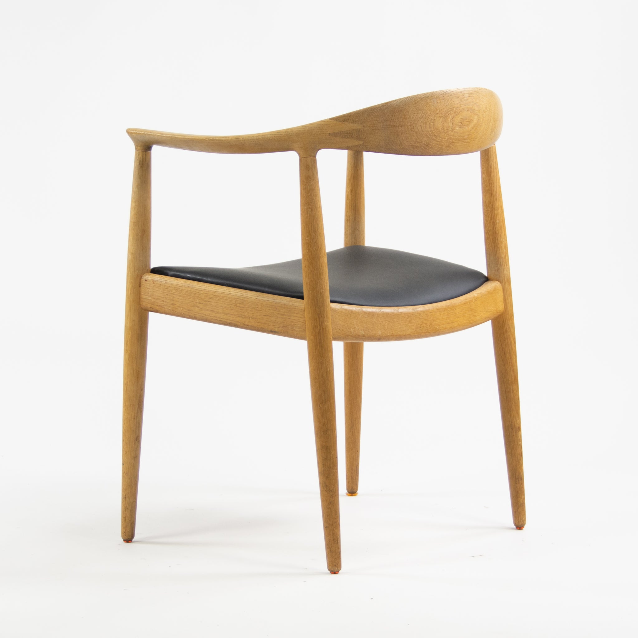 SOLD Hans Wegner Johannes Hansen Denmark The Chair Arm Chair Oak