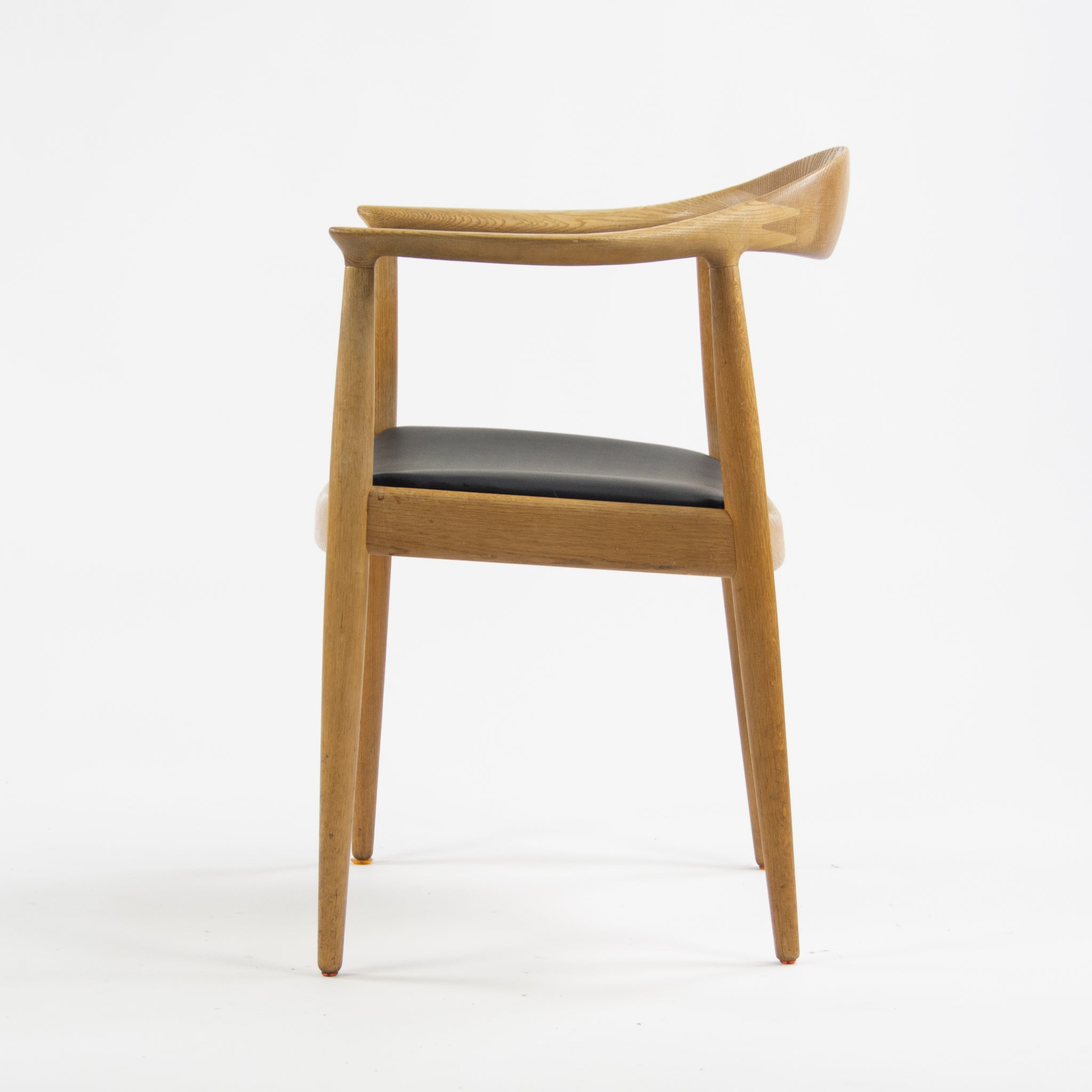 SOLD Hans Wegner Johannes Hansen Denmark The Chair Arm Chair Oak