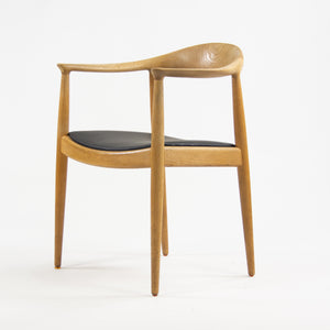 SOLD Hans Wegner Johannes Hansen Denmark The Chair Arm Chair Oak