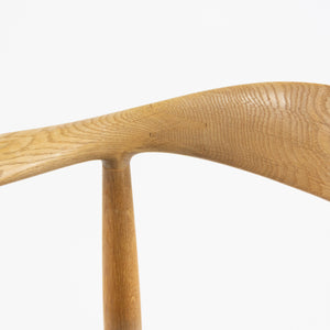 SOLD Hans Wegner Johannes Hansen Denmark The Chair Arm Chair Oak