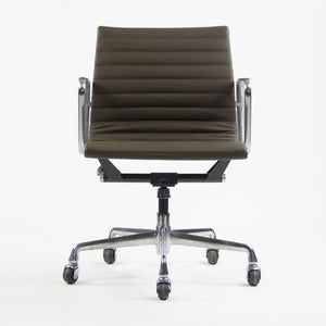 SOLD Herman Miller Eames New Old Stock Low Aluminum Group Management Desk Chair Brown