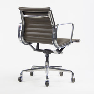 SOLD Herman Miller Eames New Old Stock Low Aluminum Group Management Desk Chair Brown