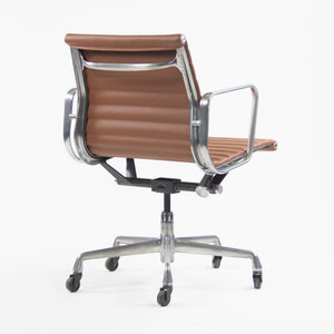 SOLD Herman Miller Eames New Old Stock Aluminum Group Management Desk Chair Cognac