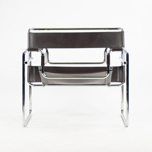 SOLD Early Marcel Breuer Wassily Chair B3 by Gavina Stendig Knoll Brown Leather