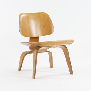 SOLD 1946 Charles and Ray Eames Evans Herman Miller LCW Lounge Chair Wood Ash